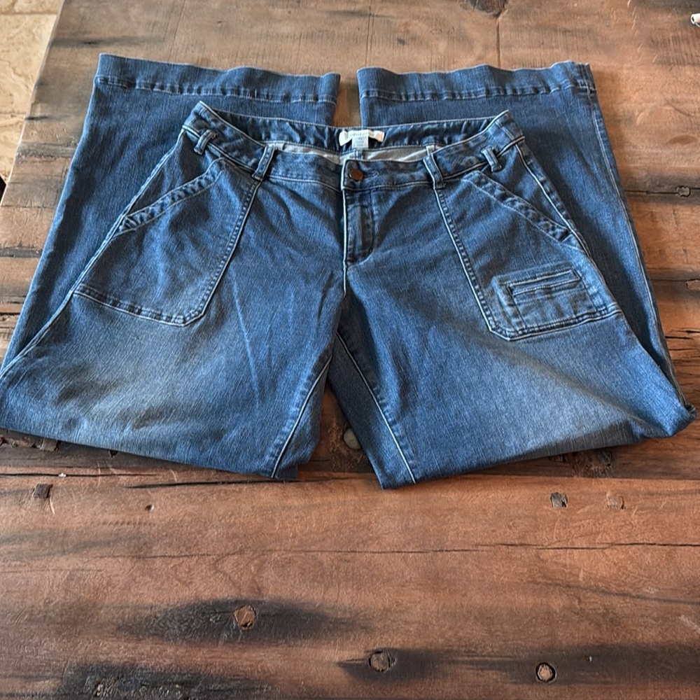 Sundance Blue Flare & Wide Leg Jeans